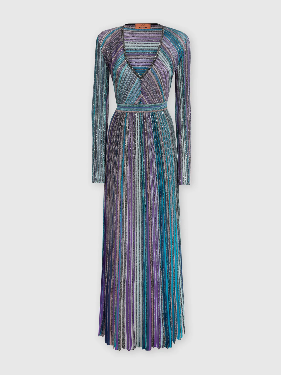 Maxi Vestido Dark Tones Multicolor - Image 2