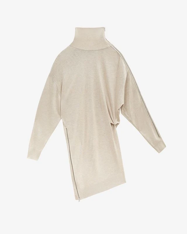 Mini Vestido Gaelys Beige Mainline - Image 4