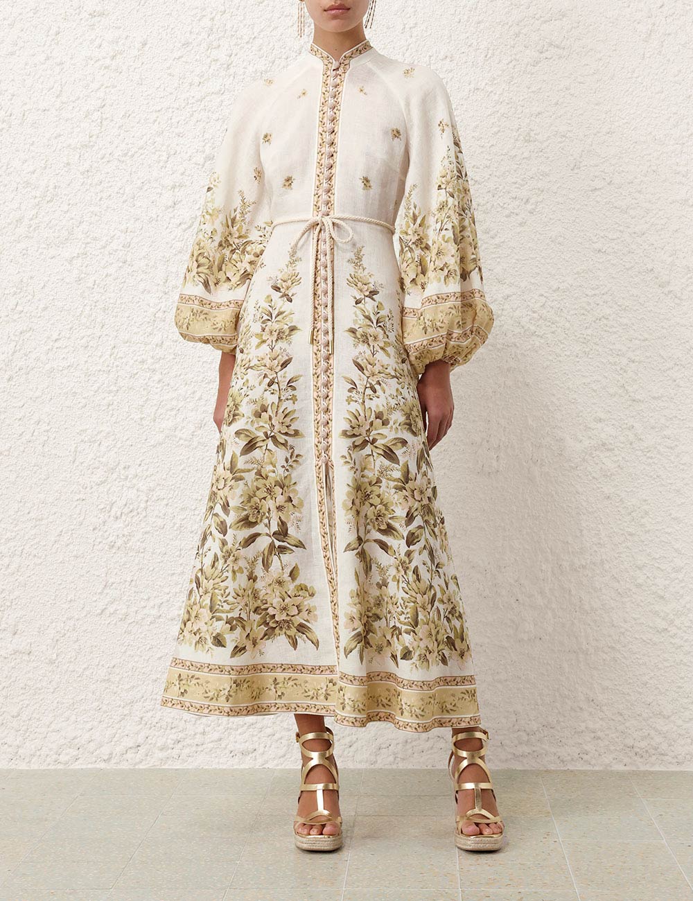 Vestido Golden Buttoned - Image 2