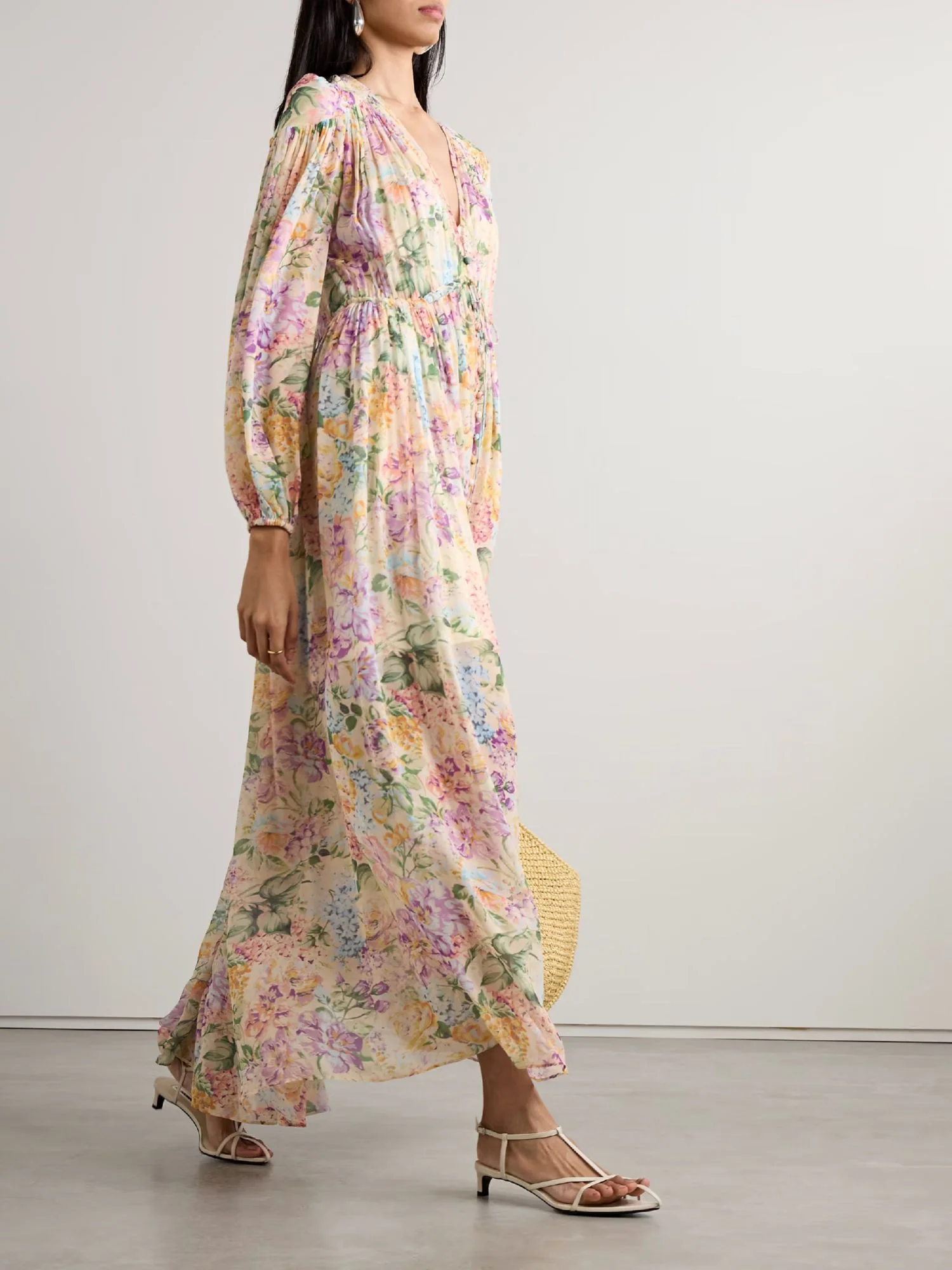Maxi Vestido Halliday Gathered - Image 2
