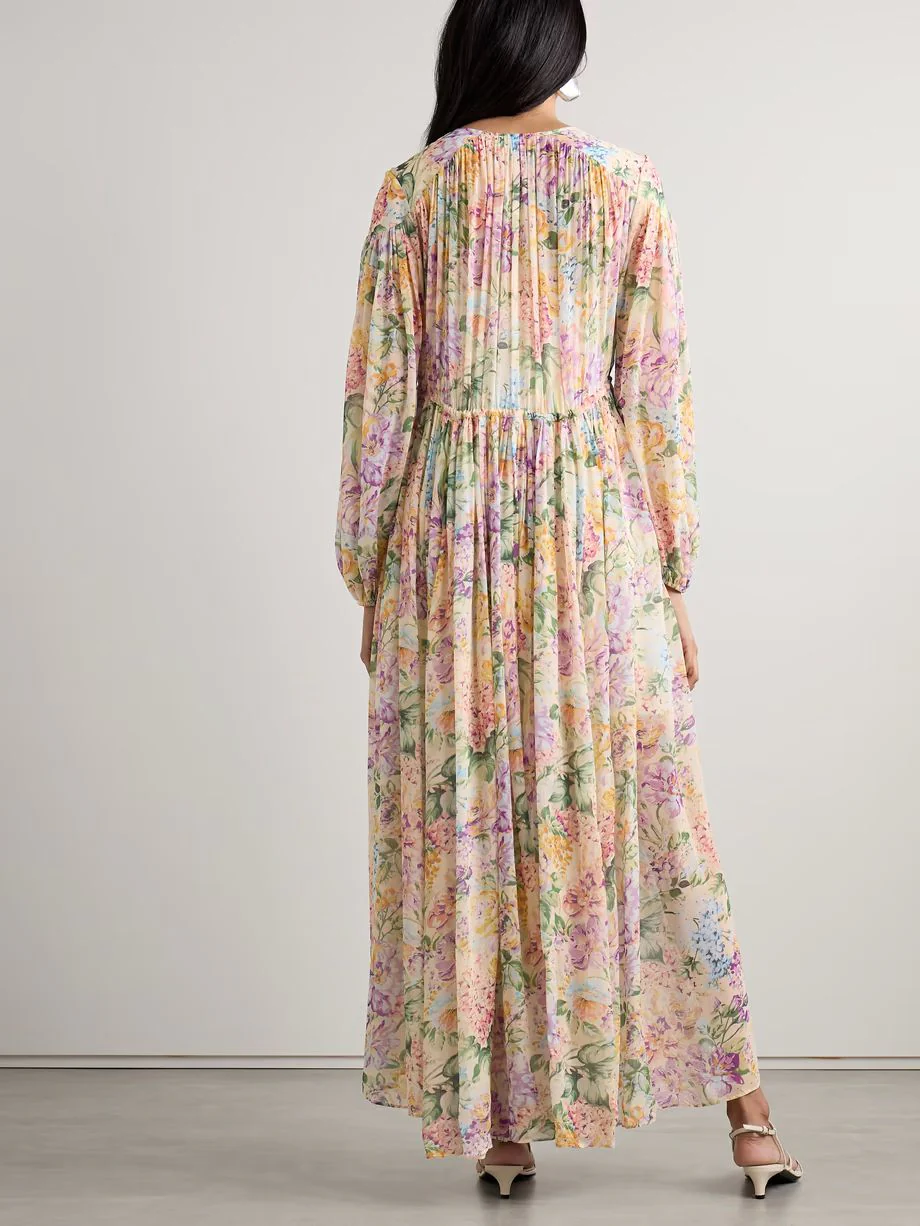 Maxi Vestido Halliday Gathered - Image 3