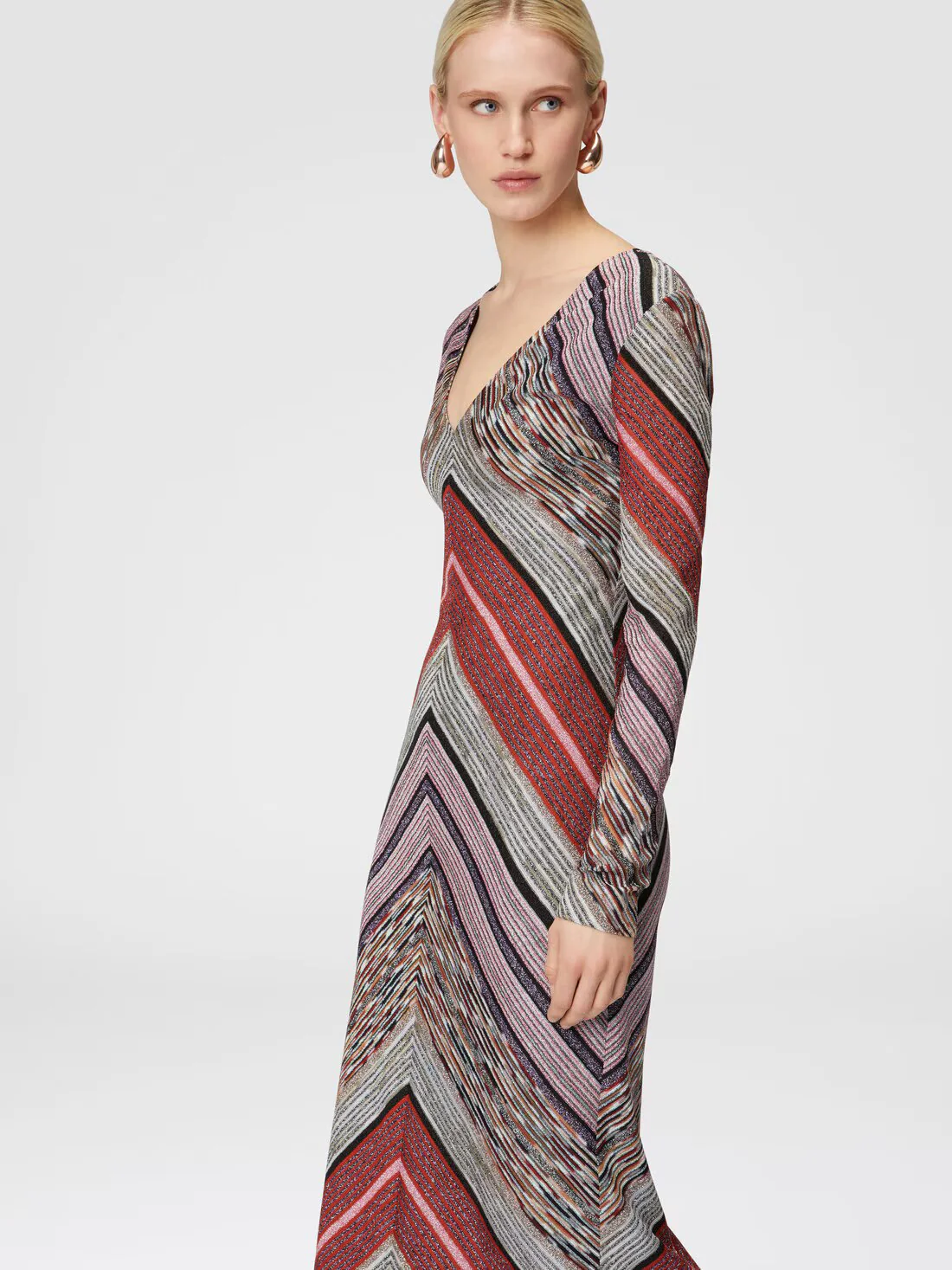 Maxi Vestido Con Escote En V - Image 3