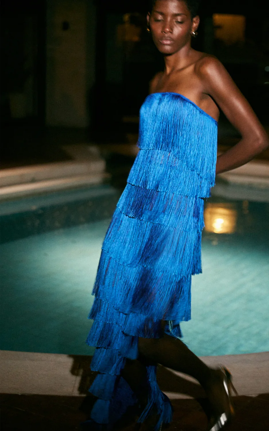 Midi Vestido Lili Fringe - Image 2