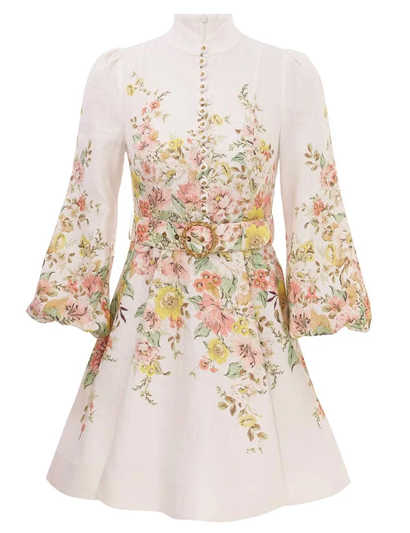 Mini Vestido Matchmaker Buttoned - Image 4
