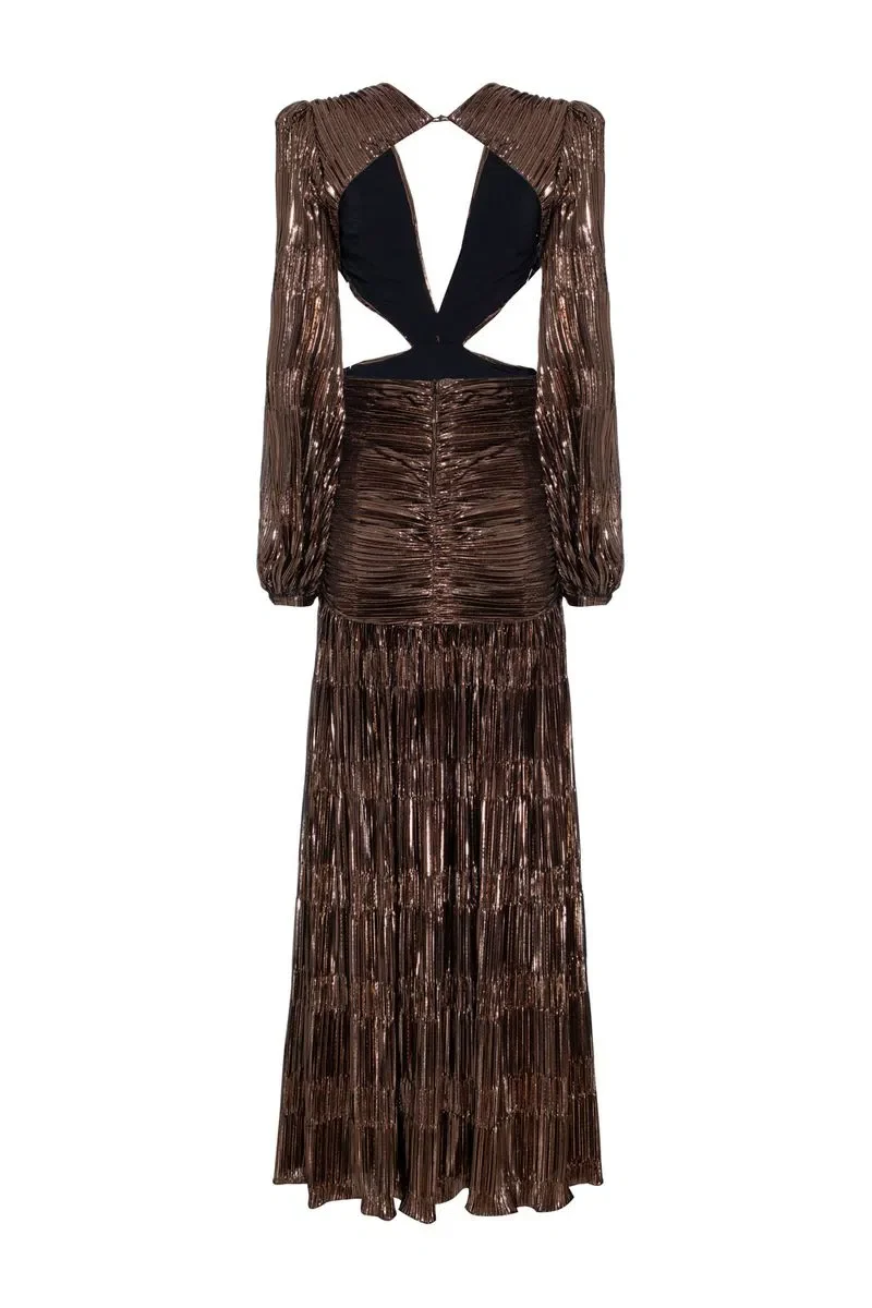 Maxi Vestido Maxi Lurex Dixie - Image 3