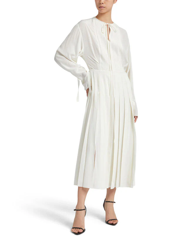 Midi Vestido Pleated Tea - Image 2