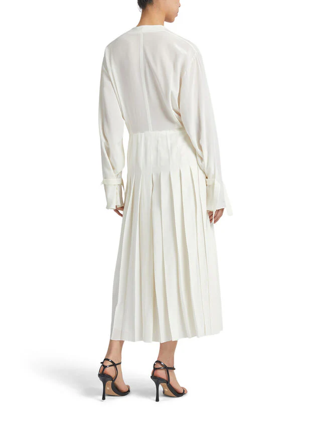 Midi Vestido Pleated Tea - Image 3