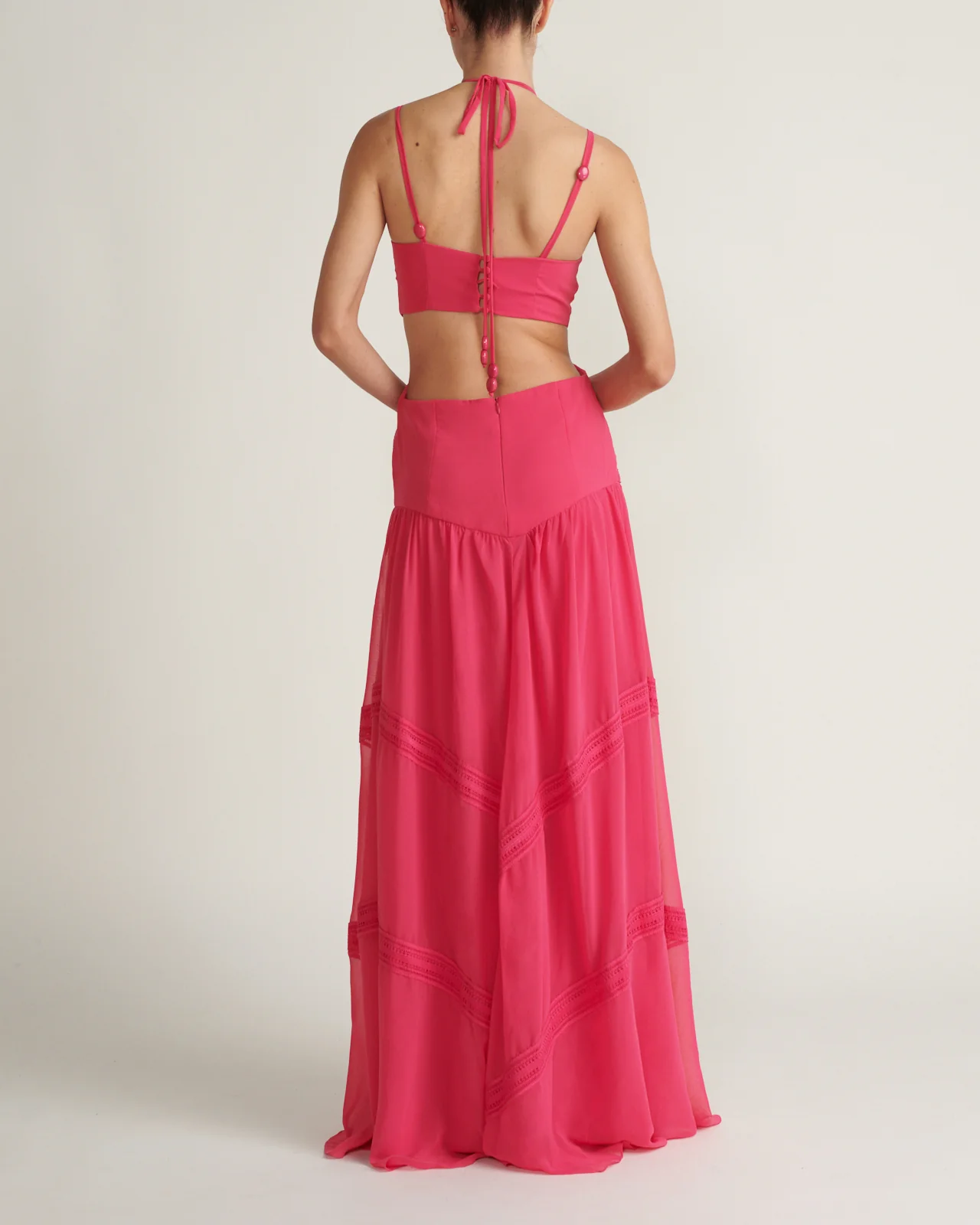 Maxi Vestido Maxi Rosado - Image 2
