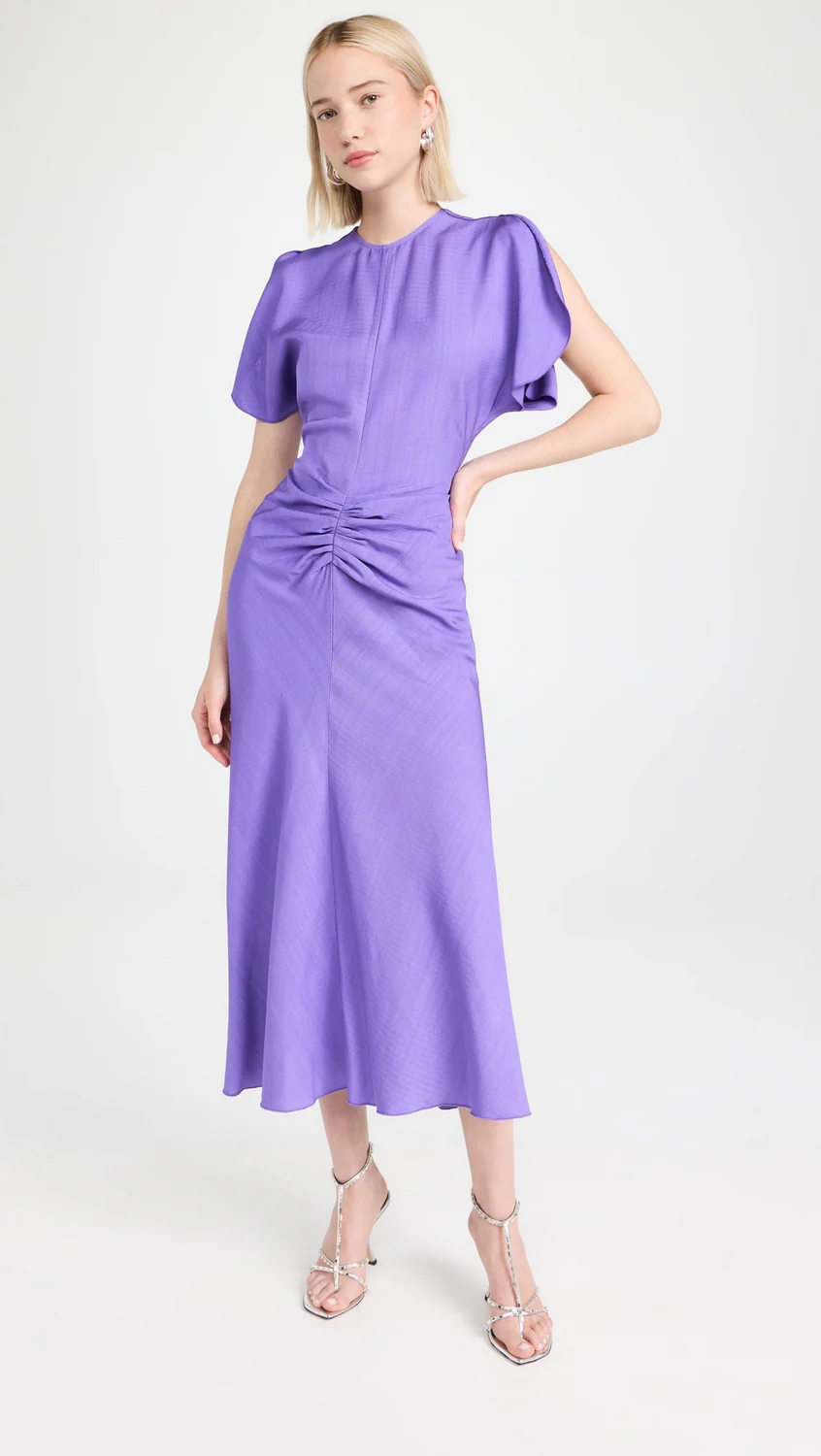 Midi Vestido Gathered Waist - Image 3