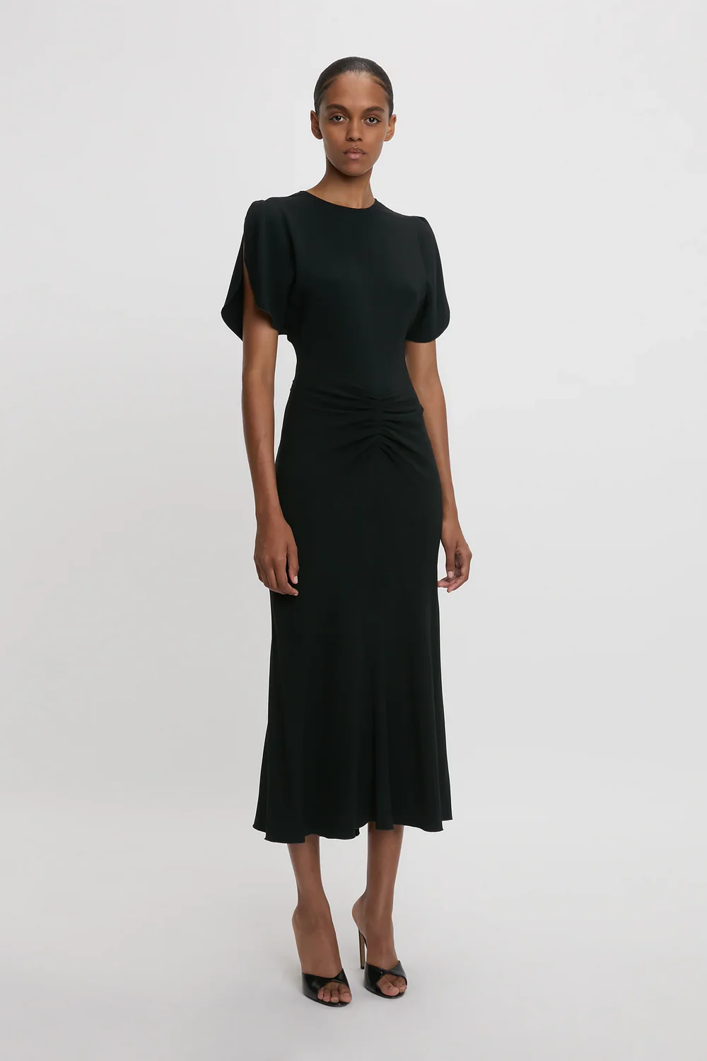 Midi Vestido Gathered Waist - Image 2
