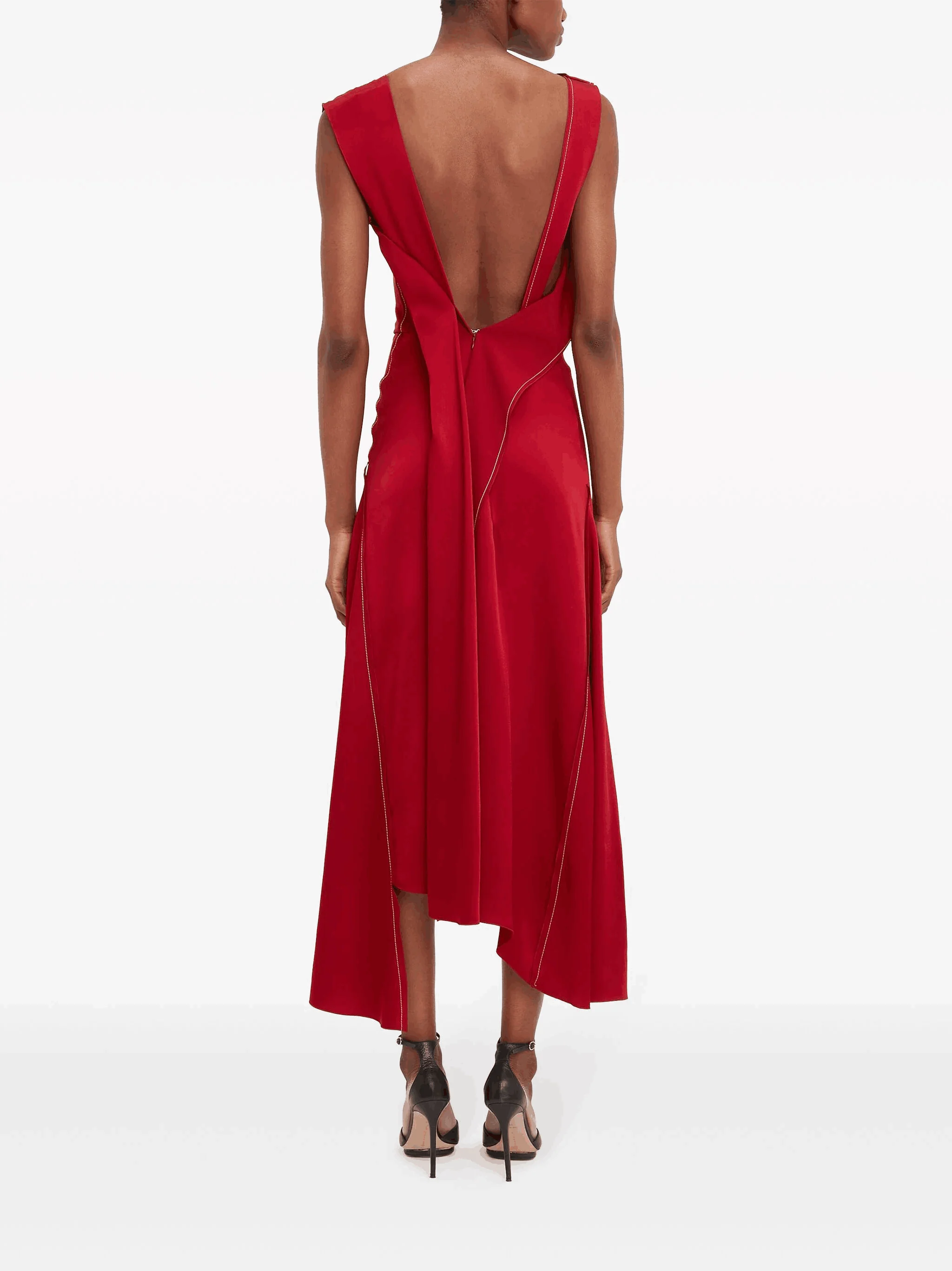 Midi Vestido Drapeado - Image 4