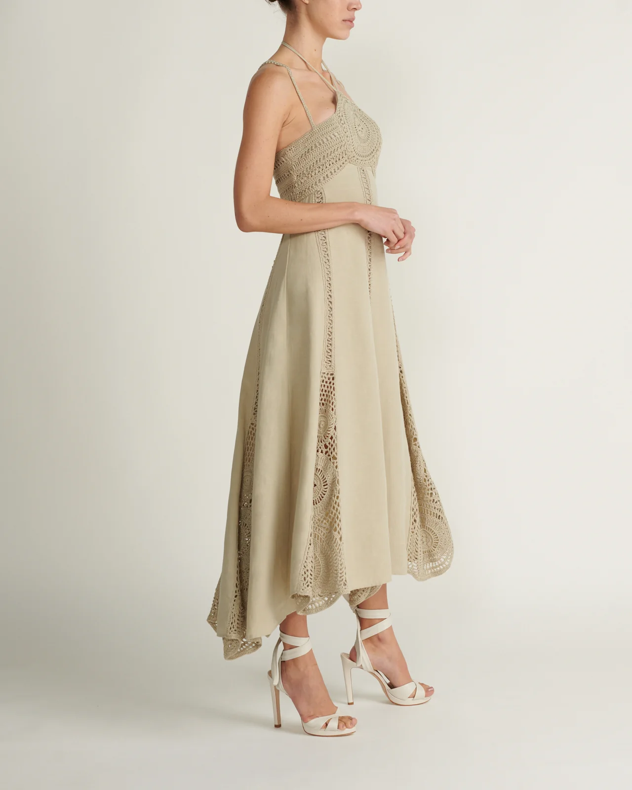 Midi Vestido Rosemary Knox Crochet - Image 3