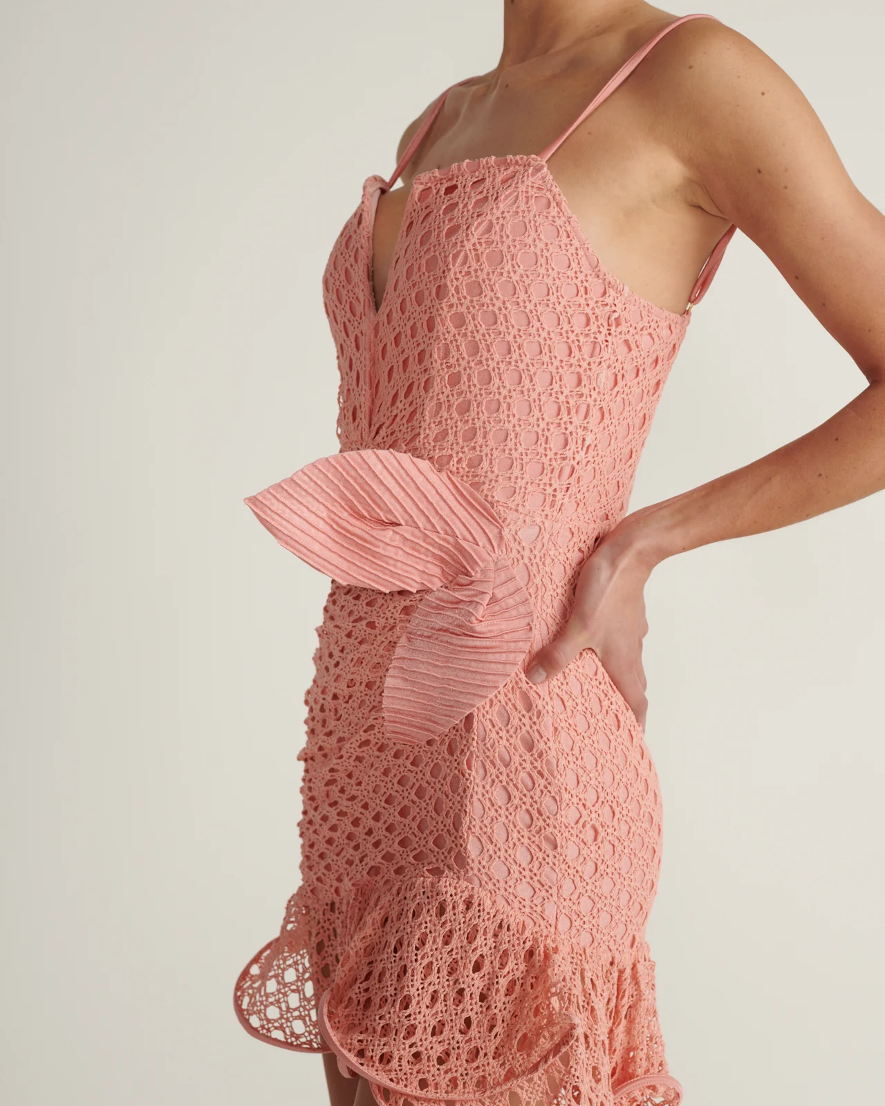 Mini Vestido Coral - Image 4