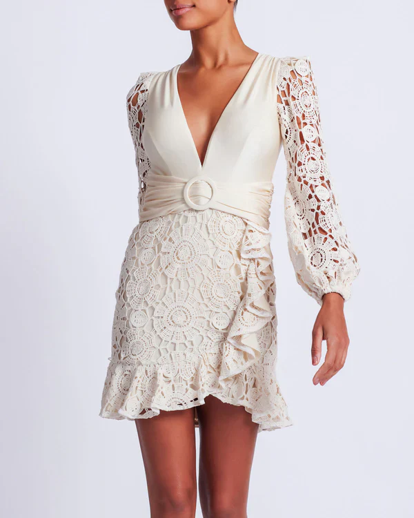 Mini Vestido Crochet - Image 3