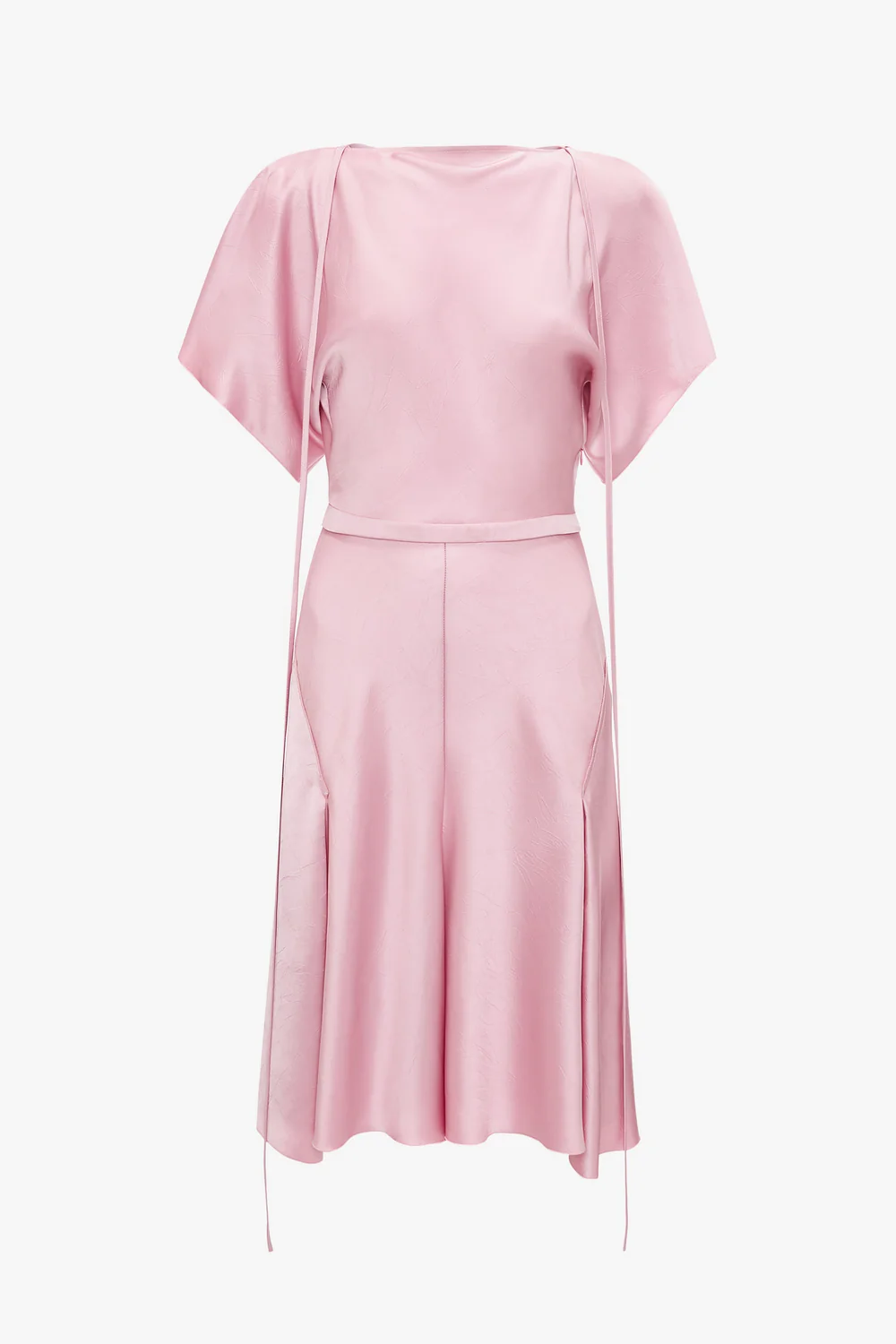 Midi Vestido Draped Sleeve Cut Out - Image 7
