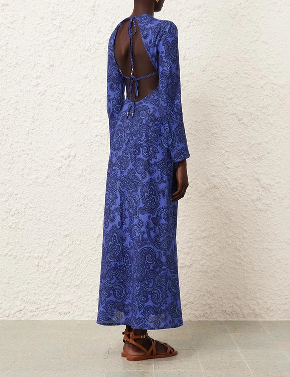 Midi Vestido Ottie Bias Backless - Image 3