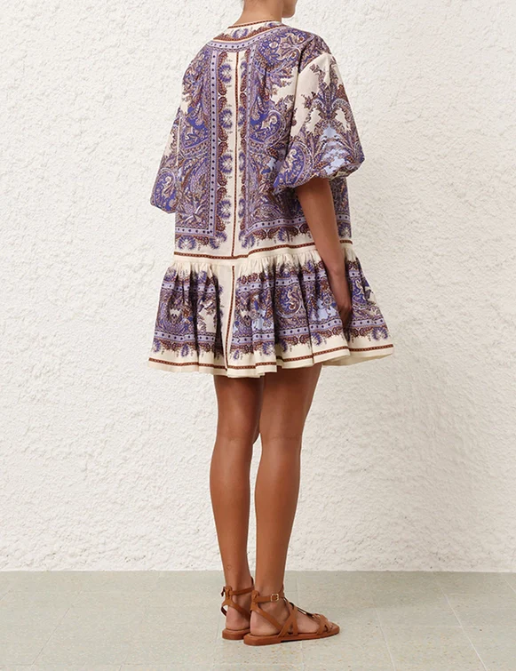 Mini Vestido Ottie Eyelet - Image 3