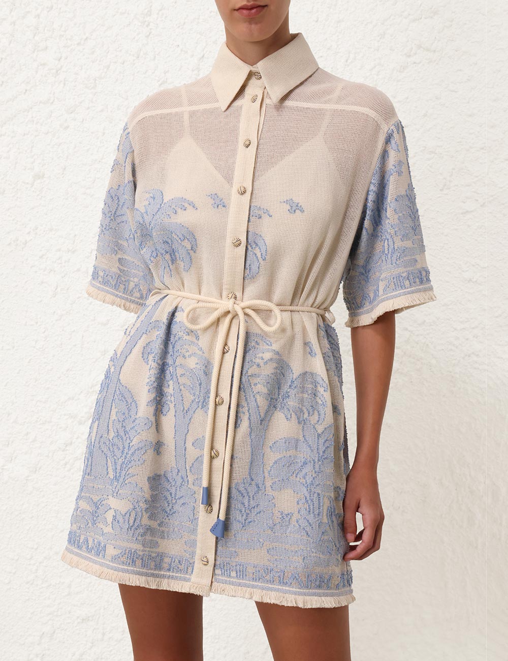 Mini Vestido Ottie Palm - Image 2