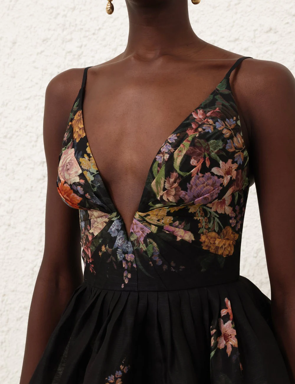 Mini Vestido Pavilion V Neck - Image 2