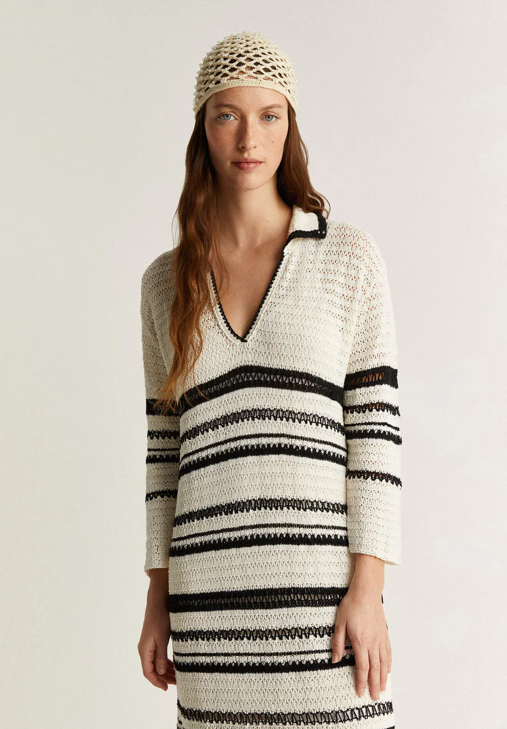 Midi Vestido Polo Crochet - Image 2