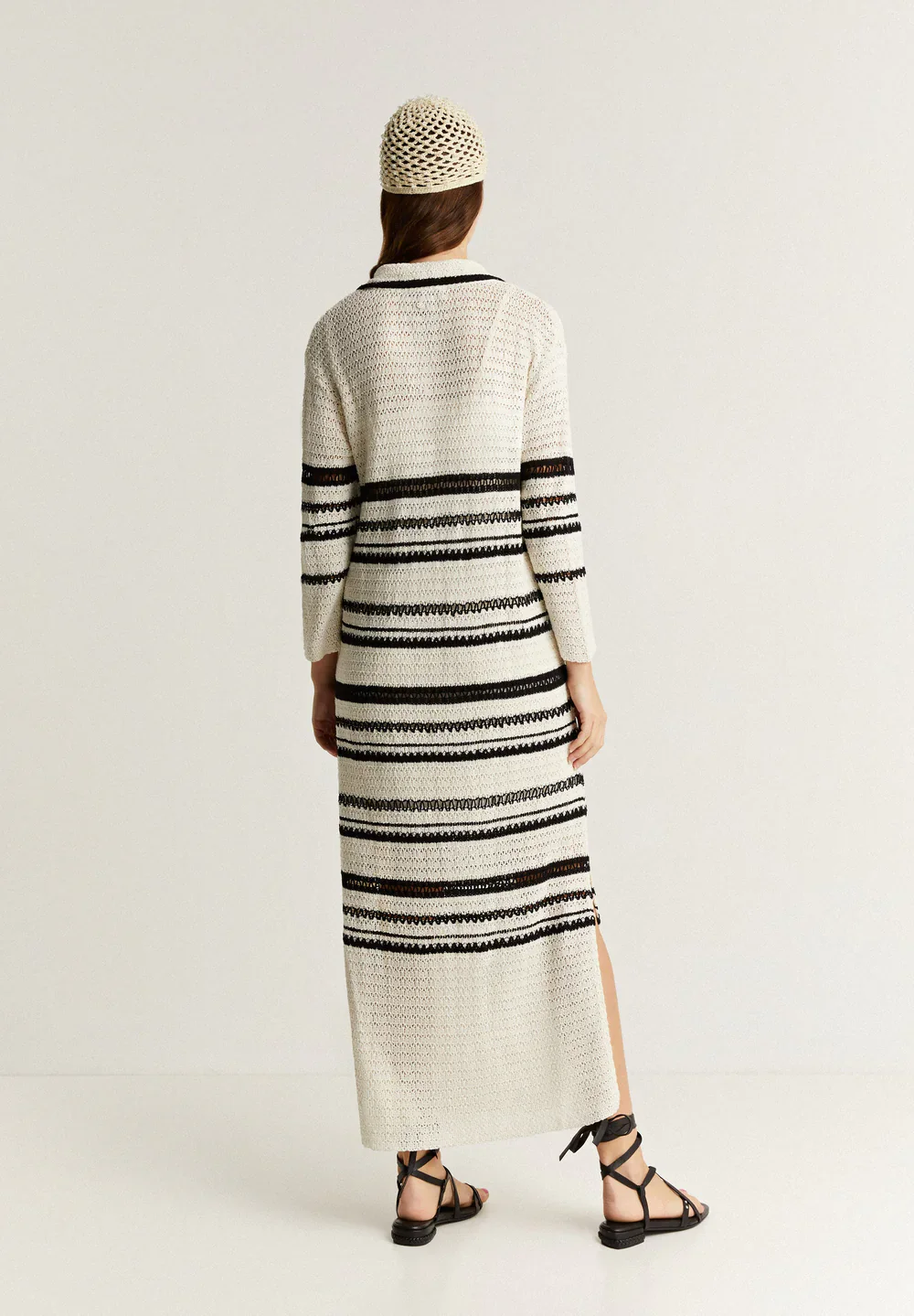 Midi Vestido Polo Crochet - Image 3