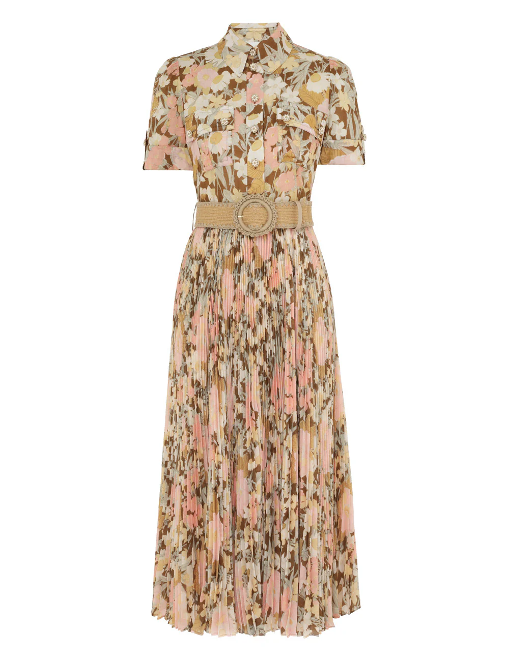 Midi Vestido Pop Pleated - Image 6