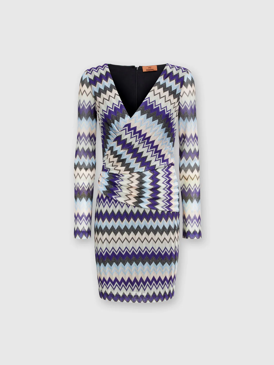 Mini Vestido Purple Pink Blue Dark Base - Image 4