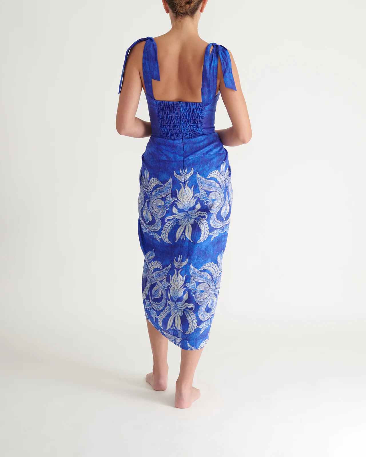 Midi Vestido Ramie Flores - Image 3