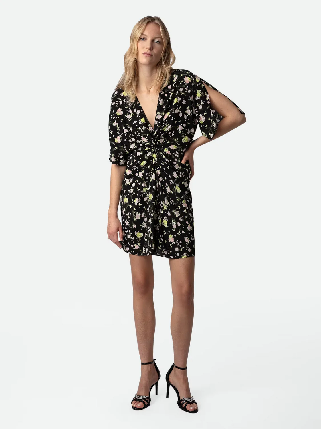 Mini Vestido Crinkle Roses - Image 4