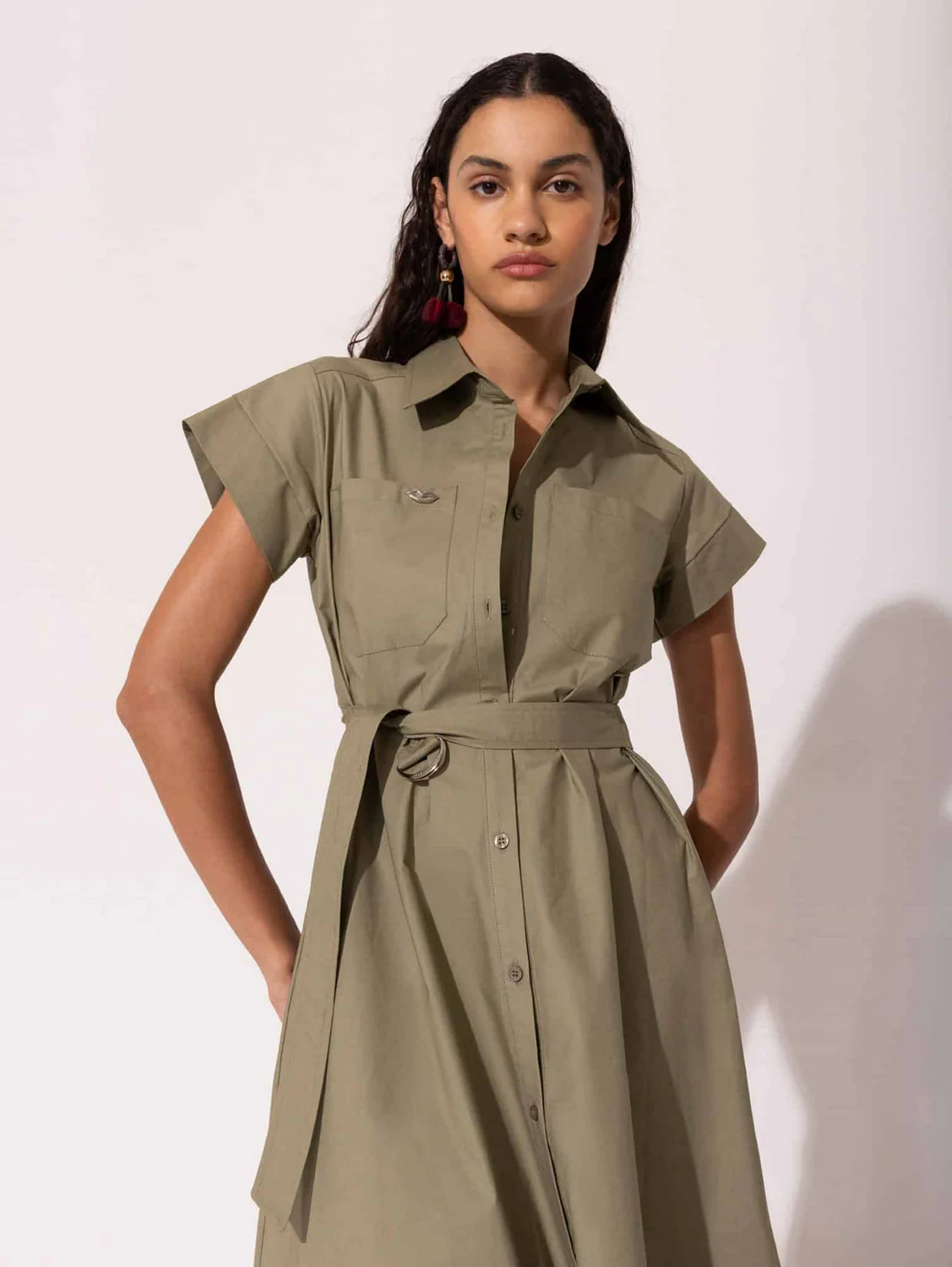 Midi Vestido Safari - Image 2