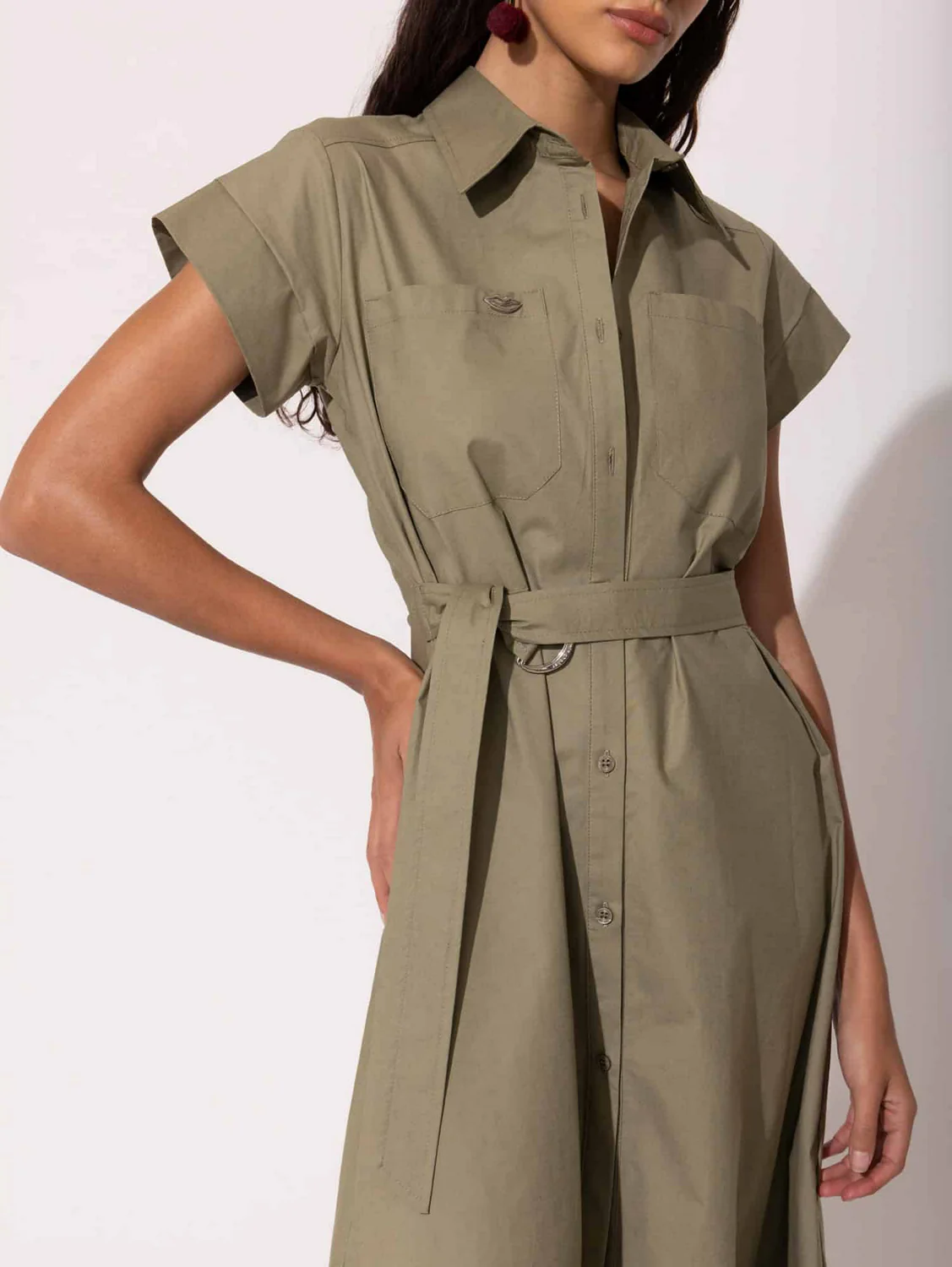Midi Vestido Safari - Image 3