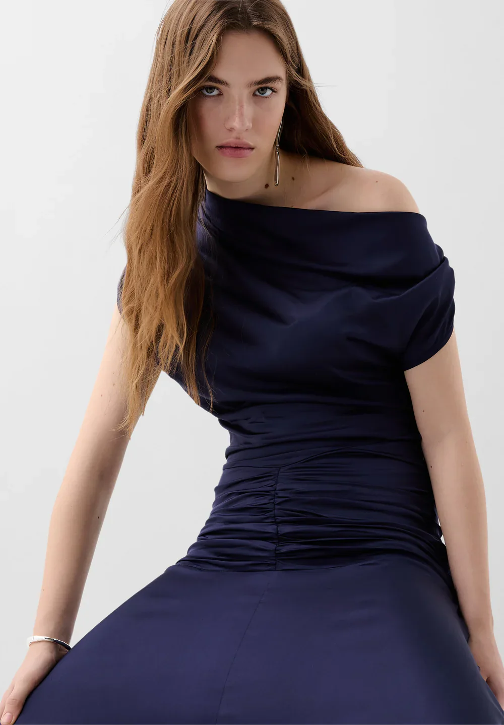 Midi Vestido Saten Drop Hip - Image 3