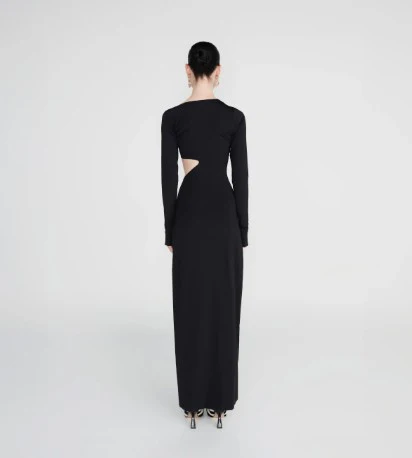 Maxi Vestido Tanaro Black - Image 2