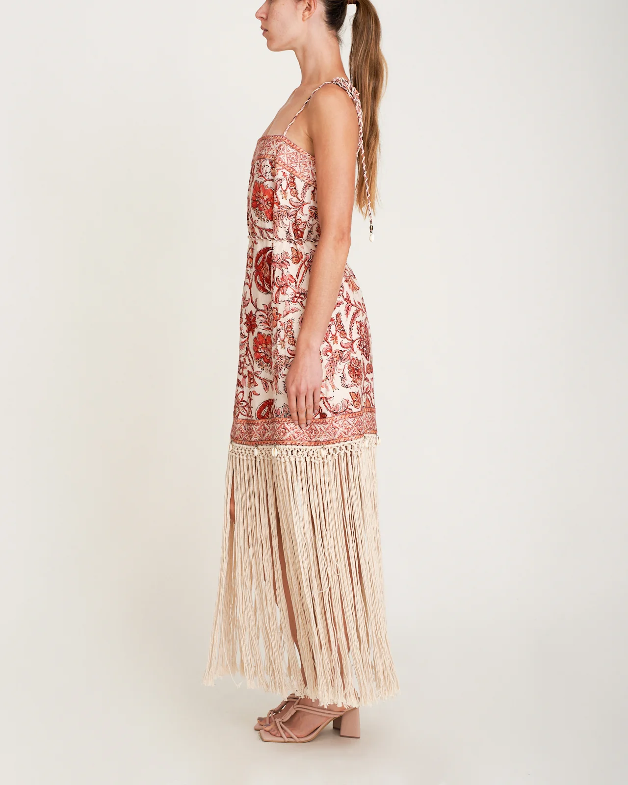 Maxi Vestido Vitali Fringe - Image 2