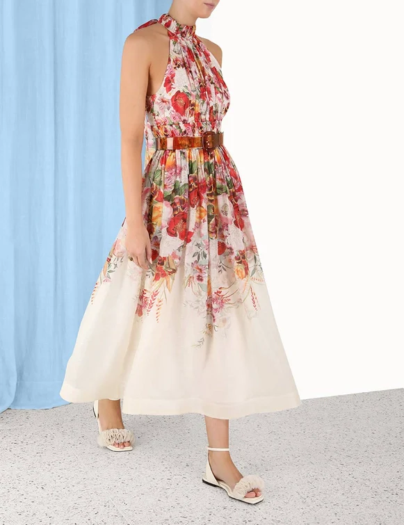 Midi Vestido Wonderland Halter - Image 3