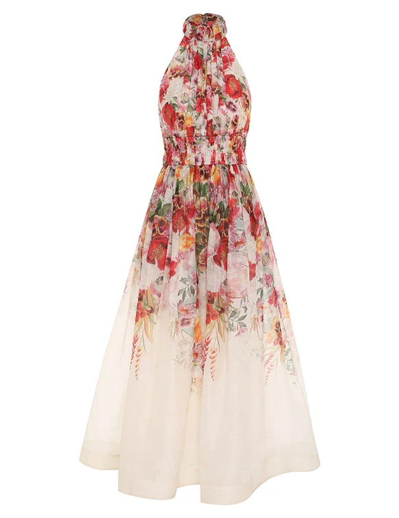 Midi Vestido Wonderland Halter - Image 7
