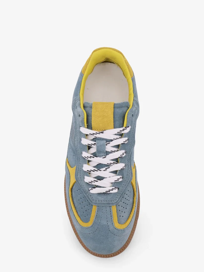 Zapatilla Alohas De Mujer Tb.490 Rife Blue Grey Leather - Image 4