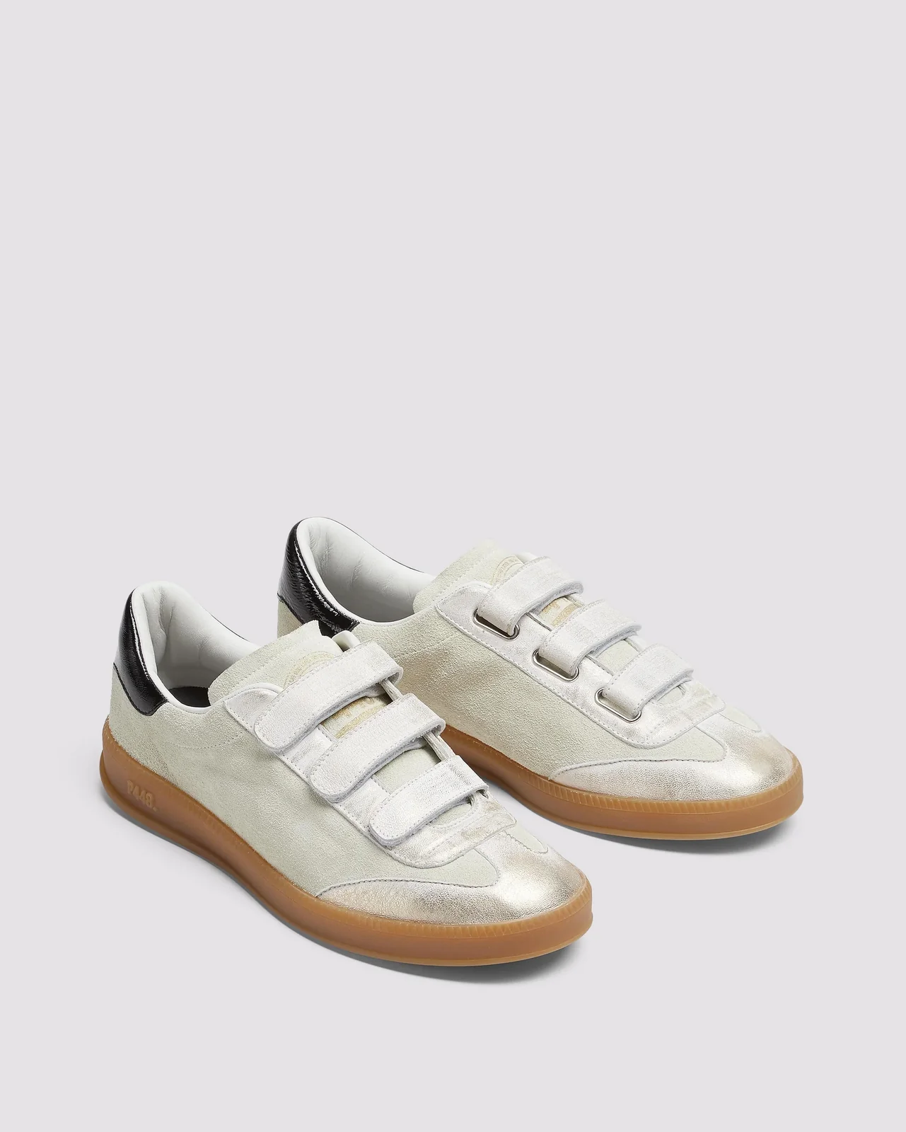 Zapatilla Monza Velcro Capri Cream Mujer - Image 3