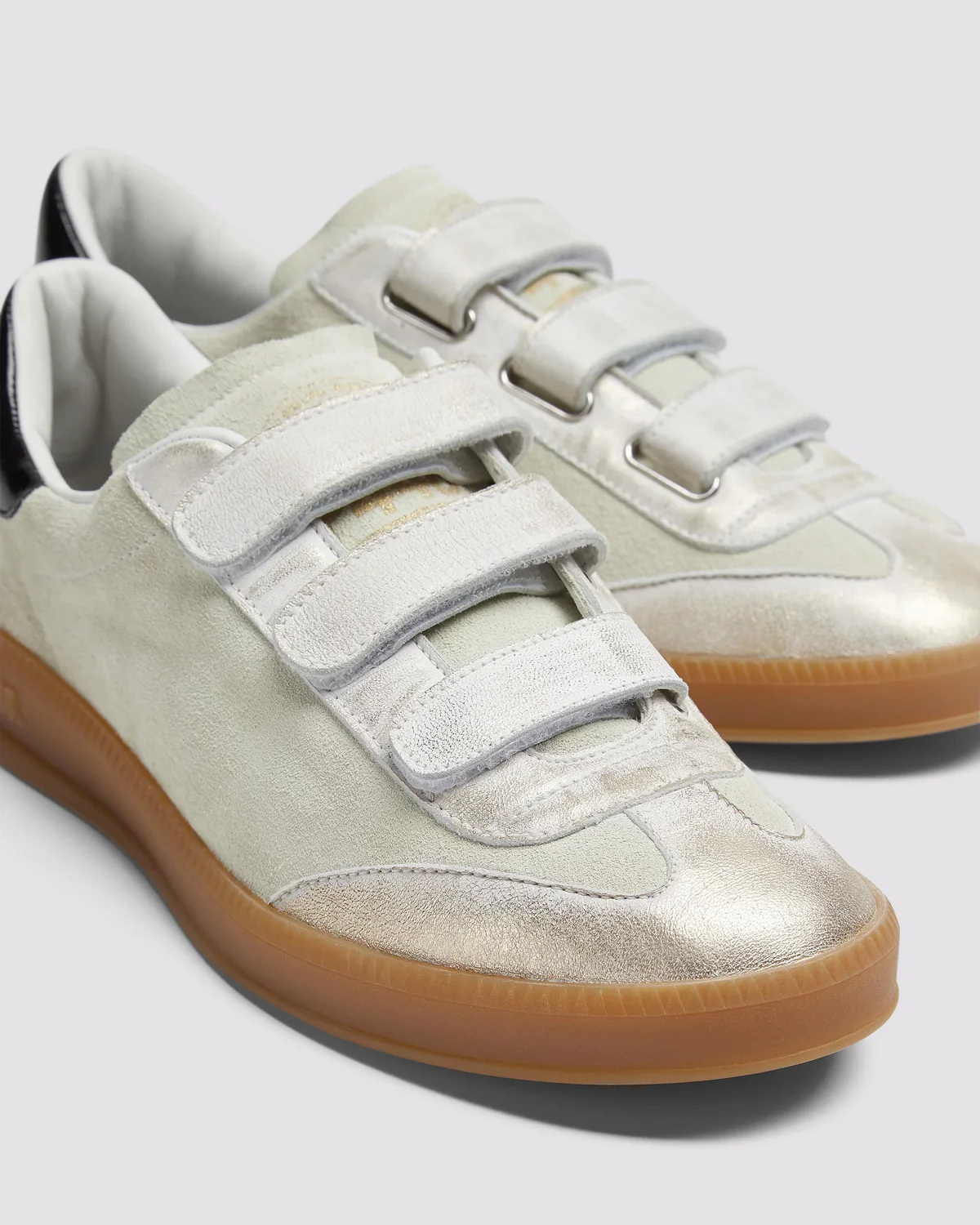 Zapatilla Monza Velcro Capri Cream Mujer - Image 4