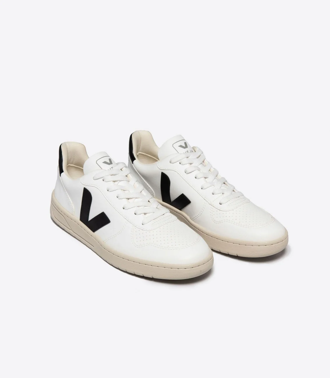Zapatilla Veja  V-10 White Black Hombre - Image 2
