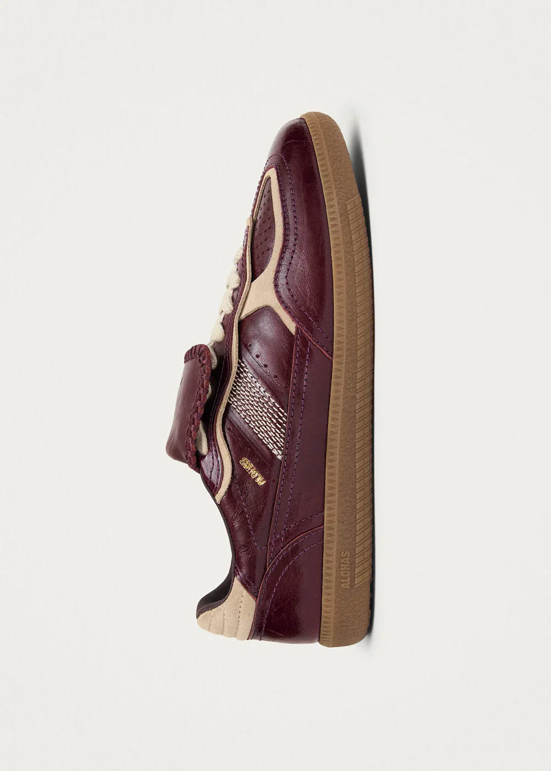 Zapatillas Alohas De Mujer Tb.490 Club Deep Burgundy Patent Leather - Image 4
