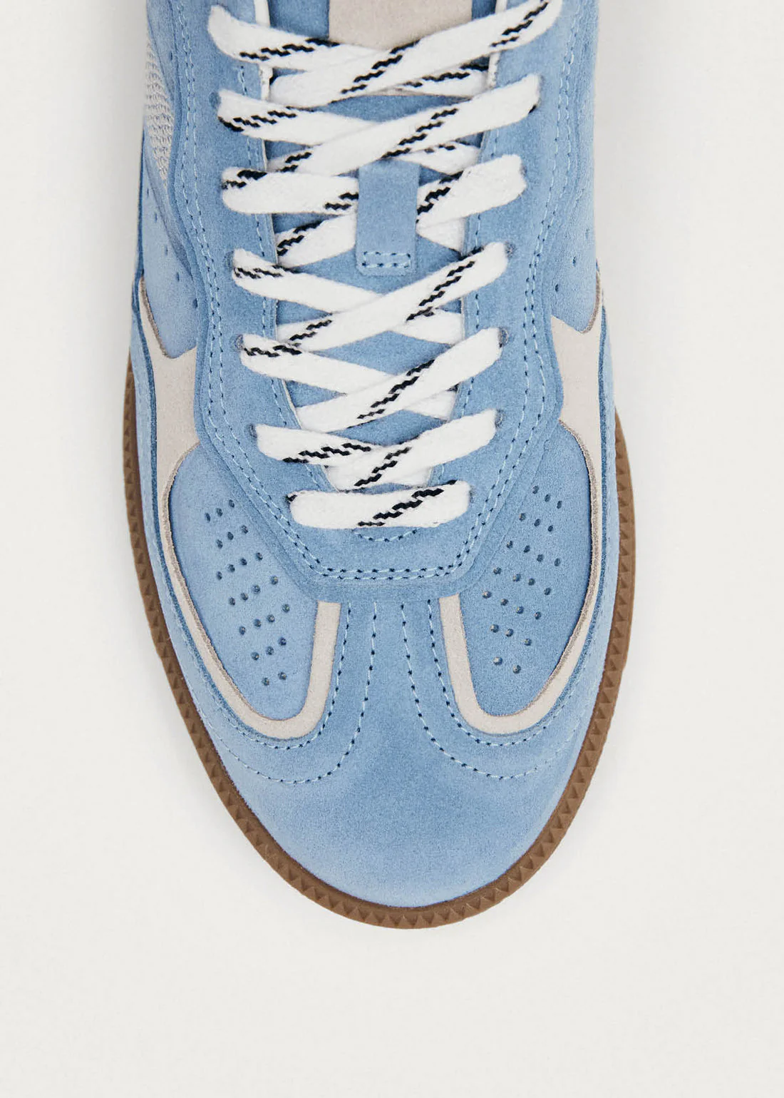 Zapatillas Alohas De Mujer Tb.490 Rife Cornflower Blue Cream Leather - Image 4