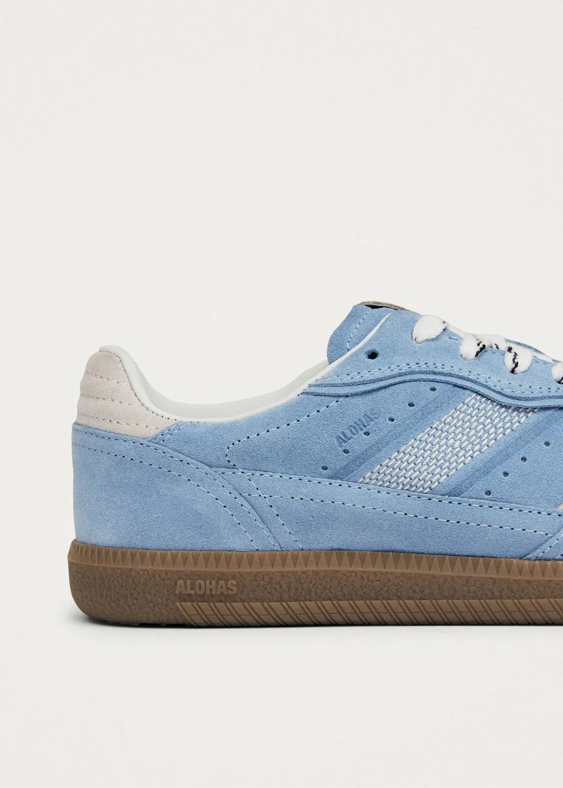 Zapatillas Alohas De Mujer Tb.490 Rife Cornflower Blue Cream Leather - Image 5