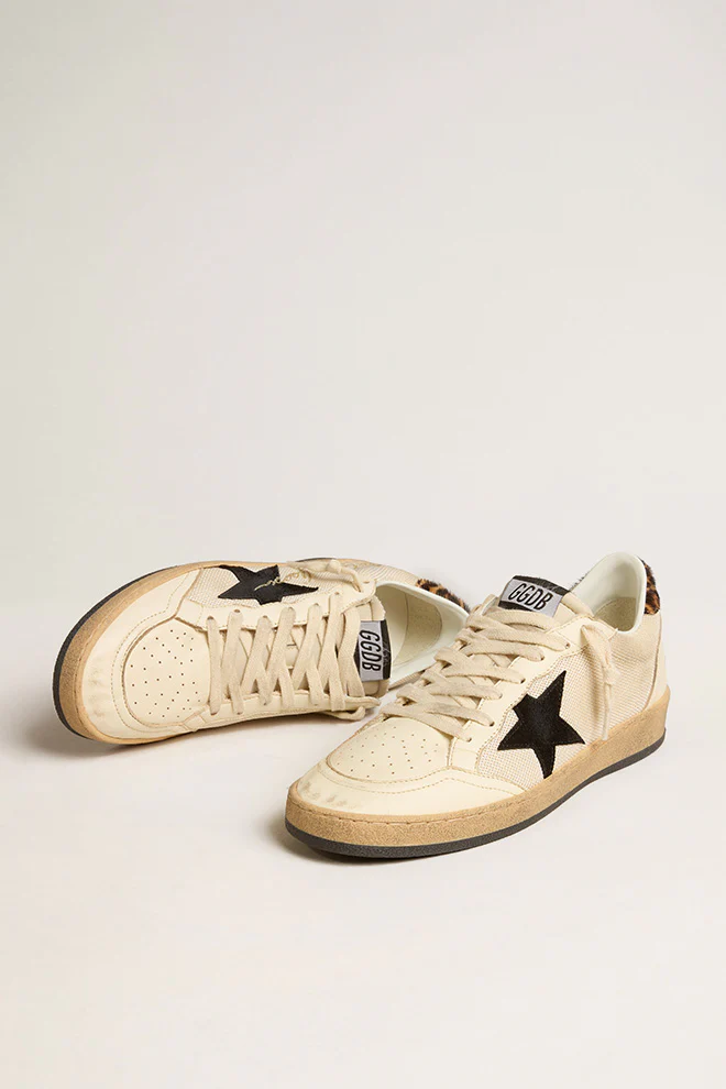 Zapatillas Golden Goose Ballstar Net Upper Mujer - Image 2
