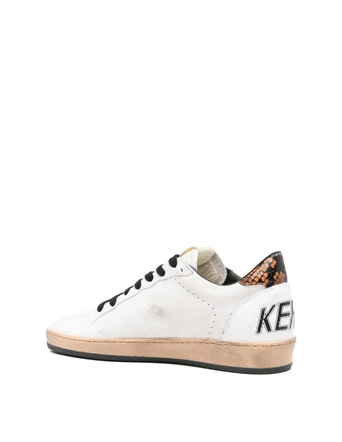 Zapatillas Golde Goose Ballstar Nappa Crack Star Printed Leather Heel Hombre - Image 3