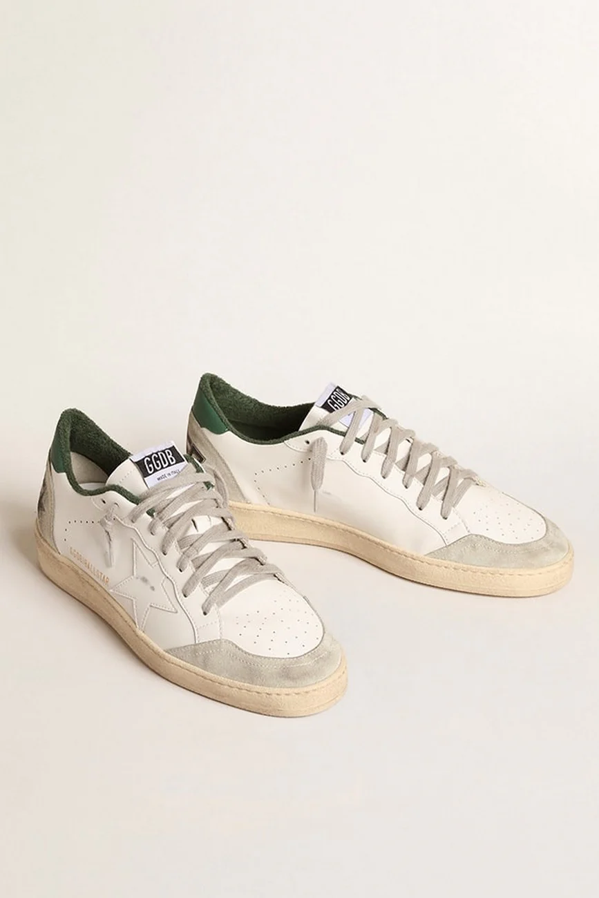 Zapatillas Golden Goose Ball Star Bio Based Upper And Star Suede Toe Hombre - Image 2
