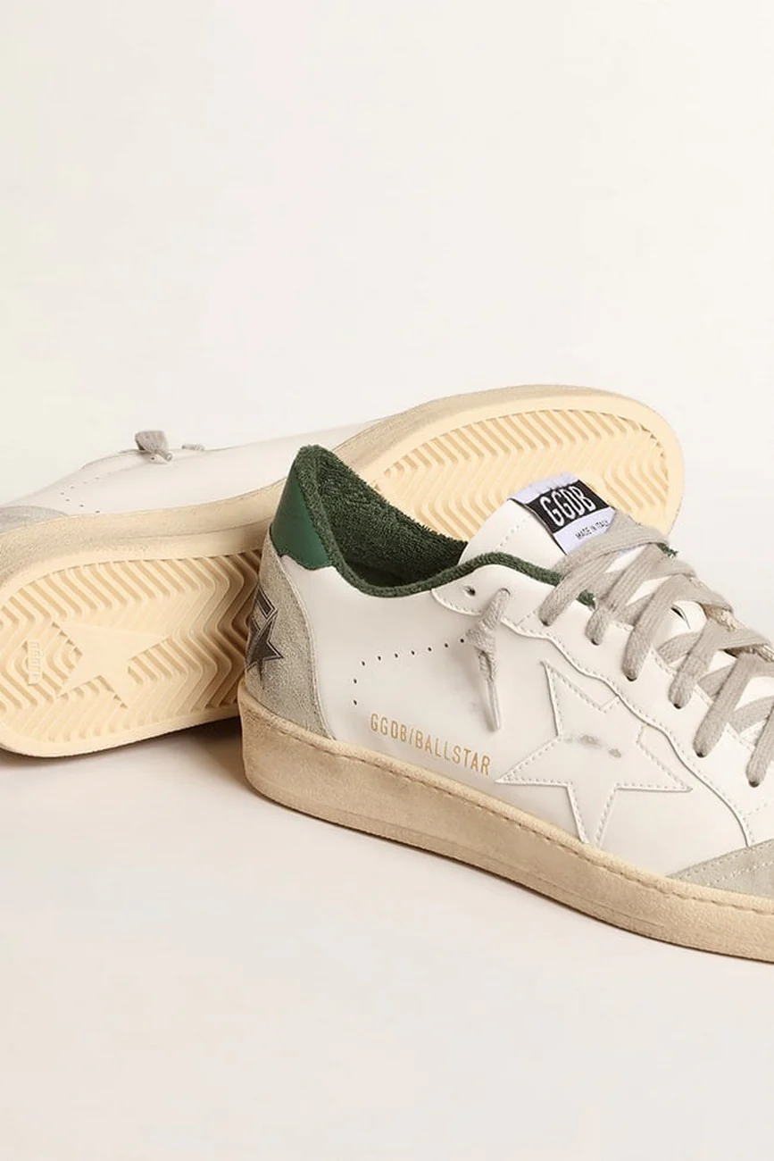 Zapatillas Golden Goose Ball Star Bio Based Upper And Star Suede Toe Hombre - Image 3