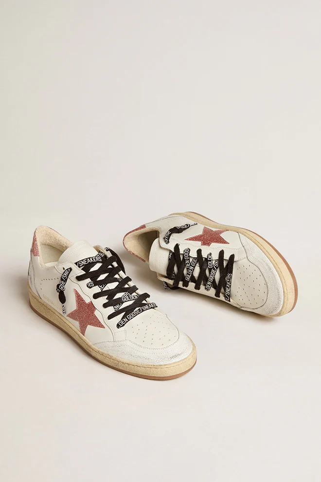 Zapatillas Golden Goose  Ball Star Leather Upper Mujer - Image 2