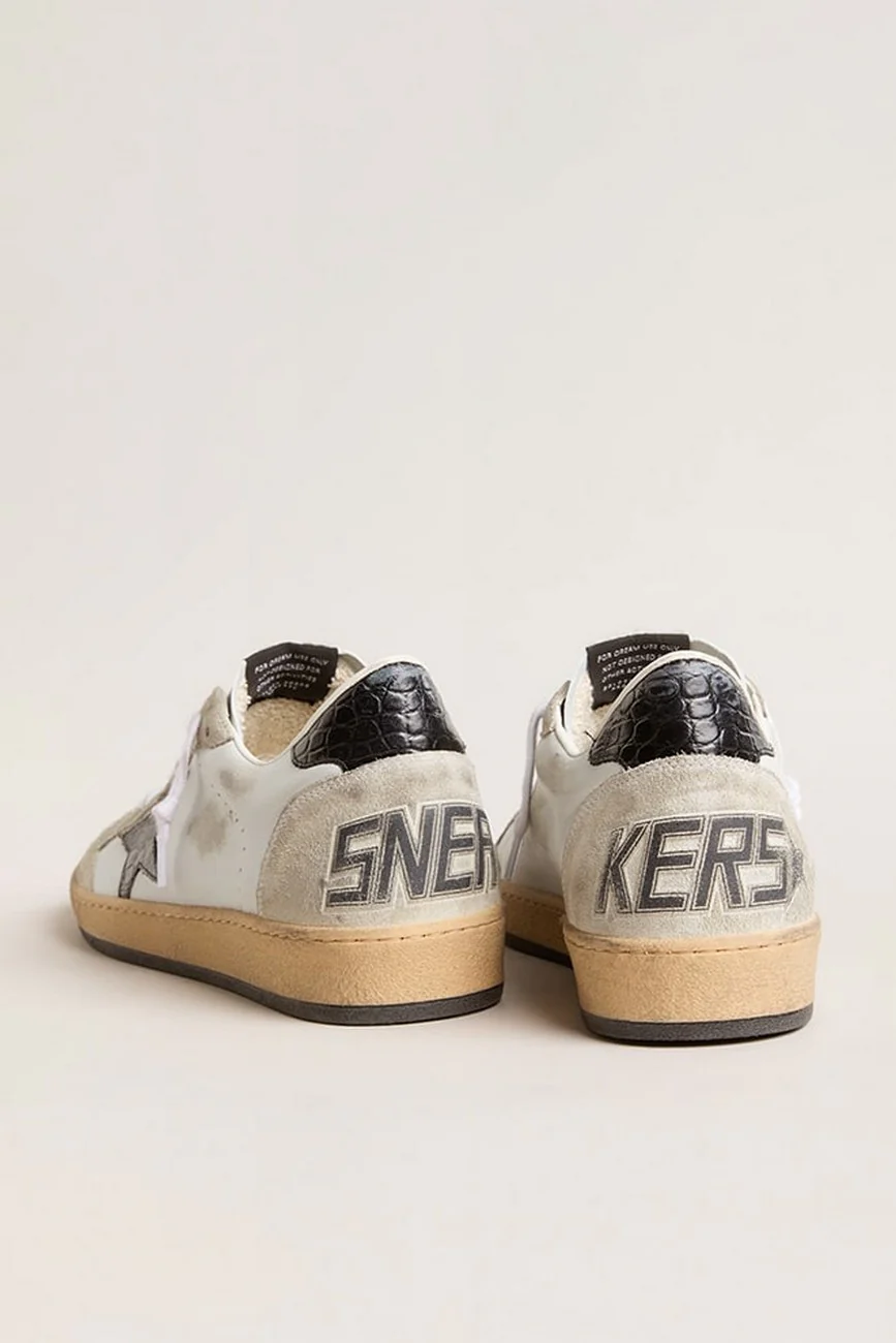 Zapatillas Golden Goose Ball Star Nappa Upper Suede Toe Hombre - Image 4