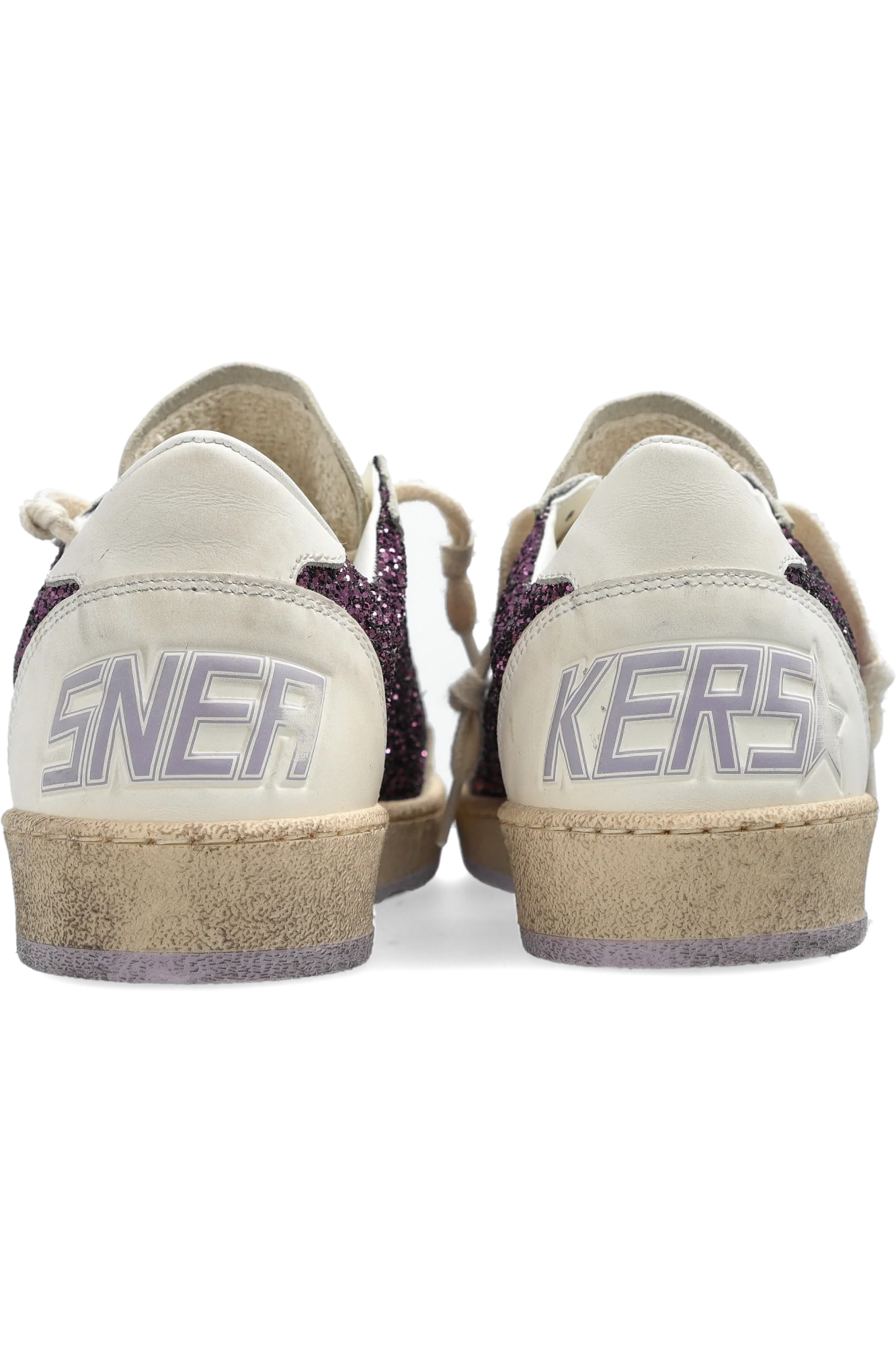 Zapatillas Golden Goose Ballstar Glitter Leather Star Mujer - Image 4